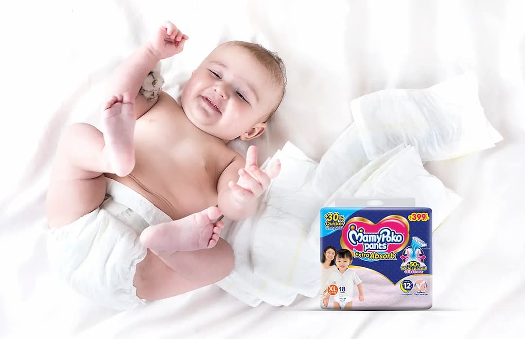 Unicharm is growing up fast in India with Mamy Poko diaper pants