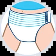 Easy to Wear: MamyPoko Large Diaper Pants