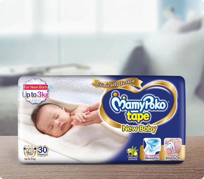 Buy Wipes & Diapers Online at Best Price for Babies - MamyPoko
