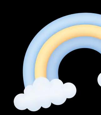 rainbow cloud