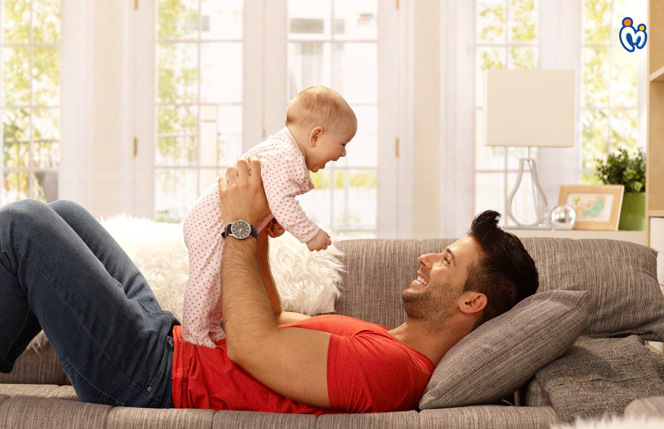 5 ways dad can bond with a new born baby