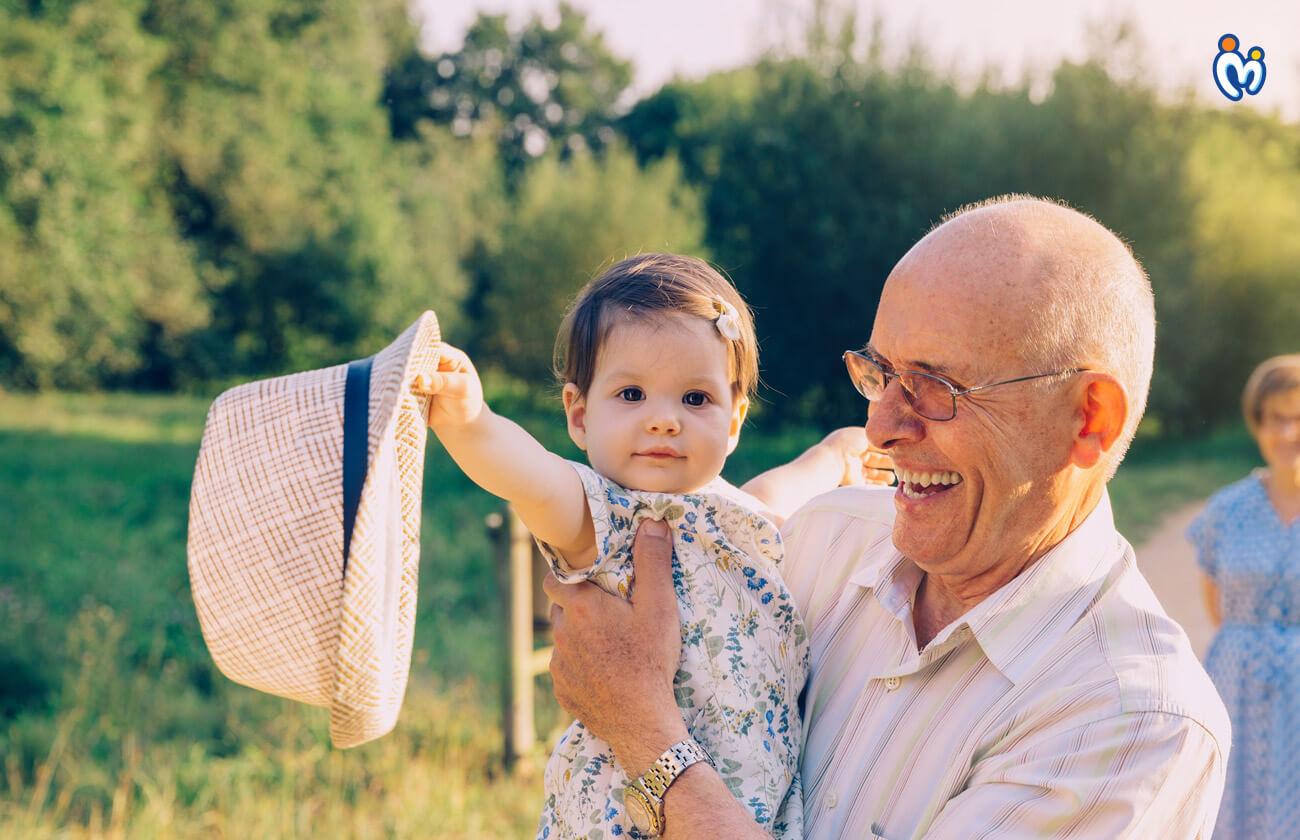 How can toddlers bond with their Grandparent?