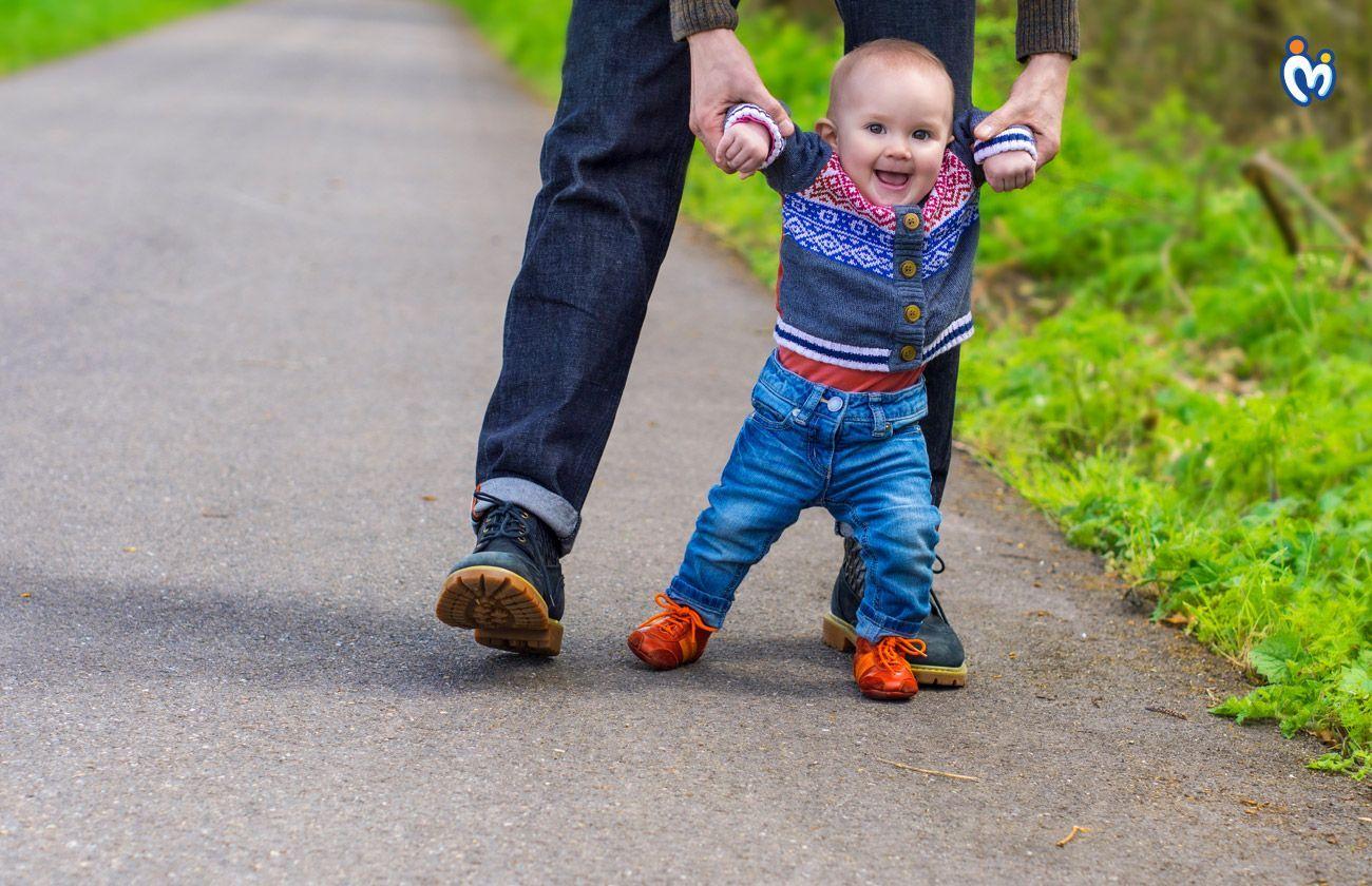 Exercises to help baby stand