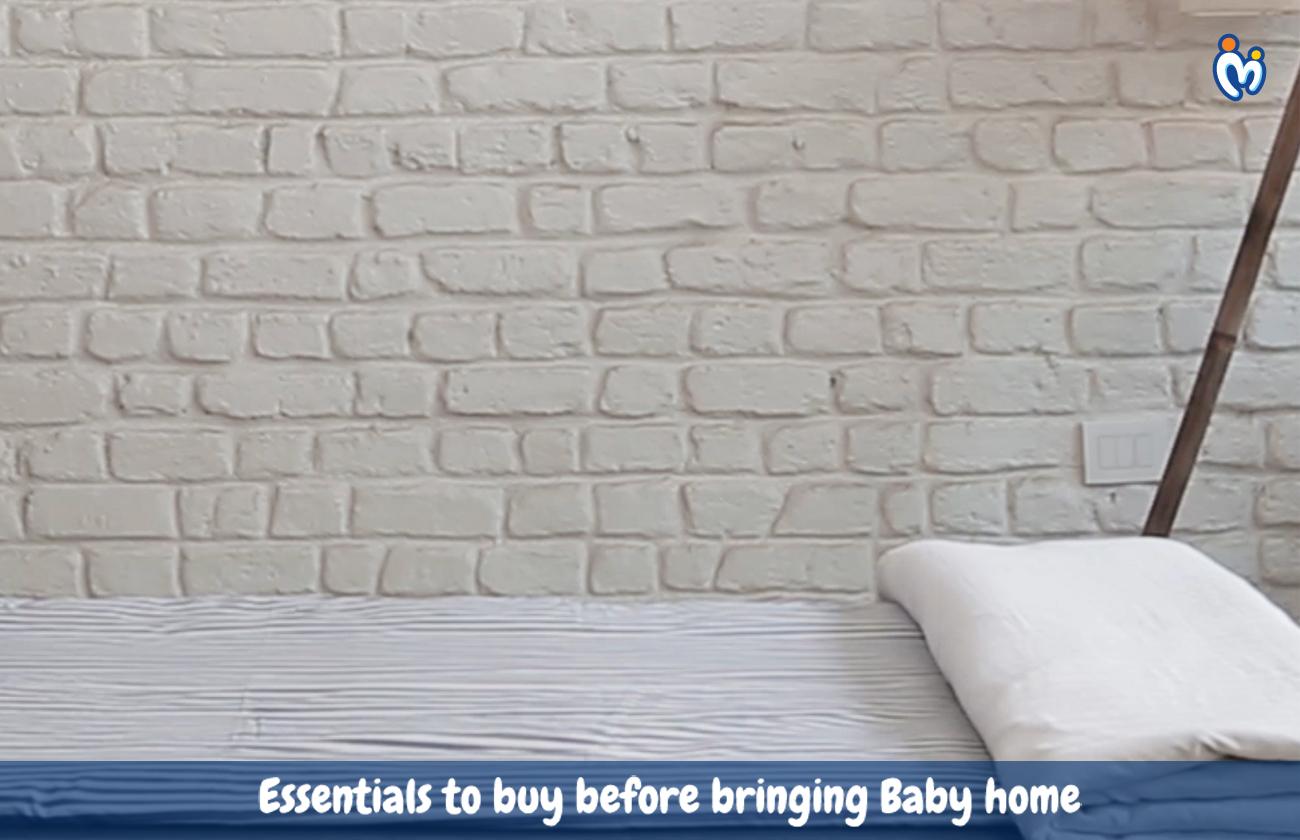 Essentials to buy before bringing Baby home