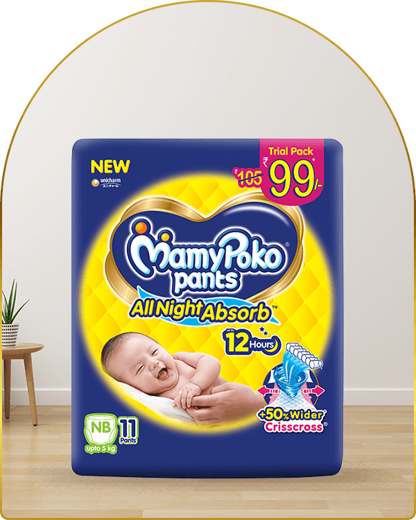 mamypoko pants all night absorb newborn 11pack