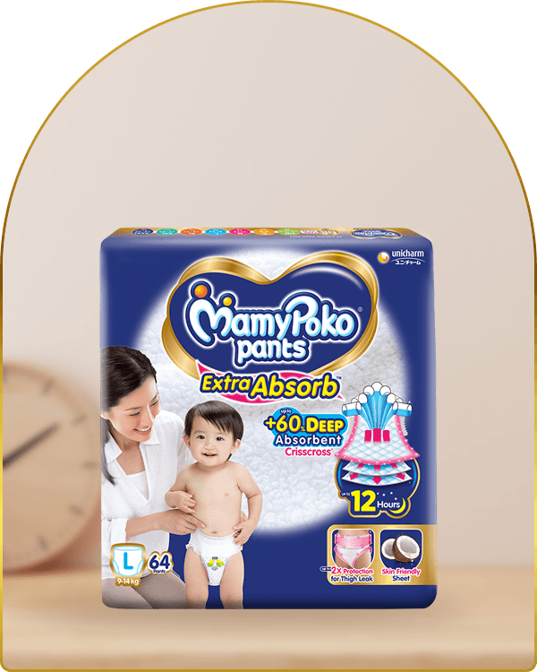 mamypoko pants extra absorb large 64pack