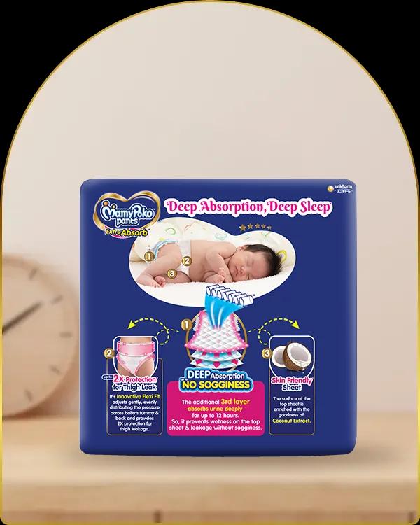 mamypoko pants extra absorb small 74pack