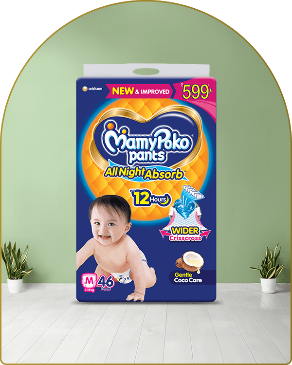 mamypoko pants all night absorb medium 46pack