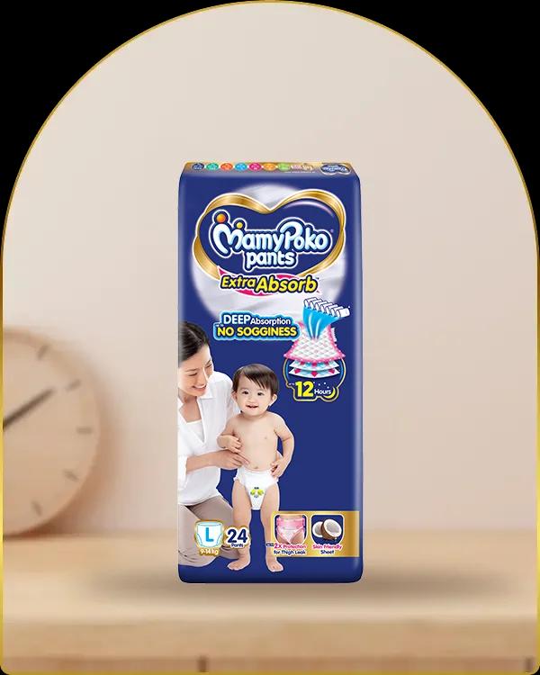 mamypoko pants extra absorb large 24pack
