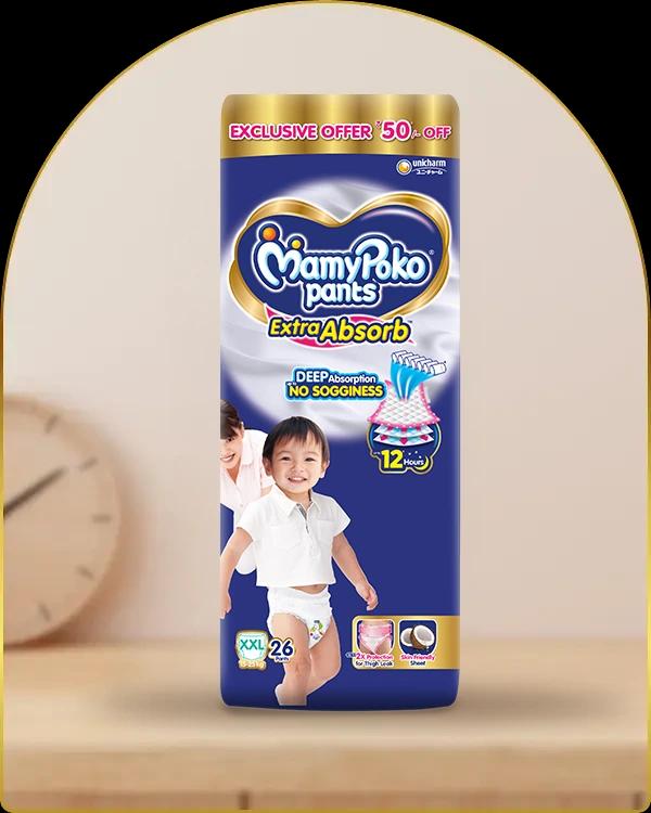 mamypoko pants extra absorb double extra large 26pack