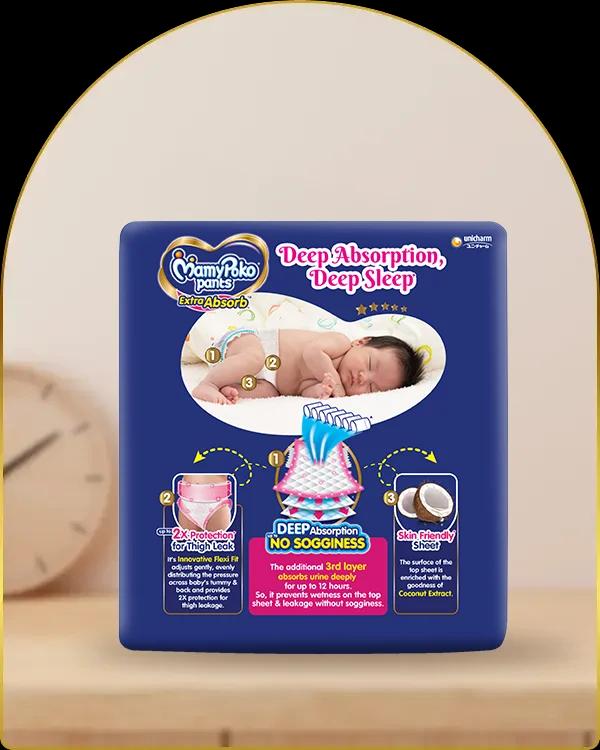 mamypoko pants extra absorb medium 64pack