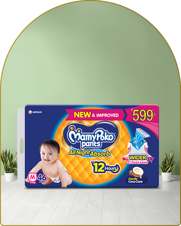 mamypoko pants all night absorb medium 46pack