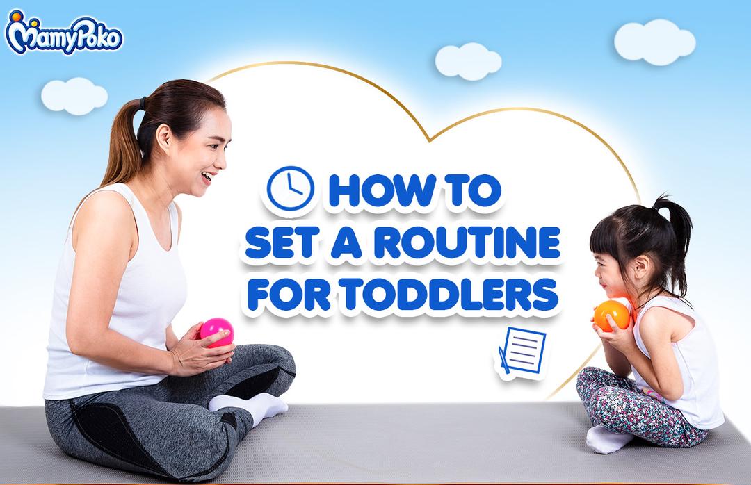 How to set a routine for toddlers