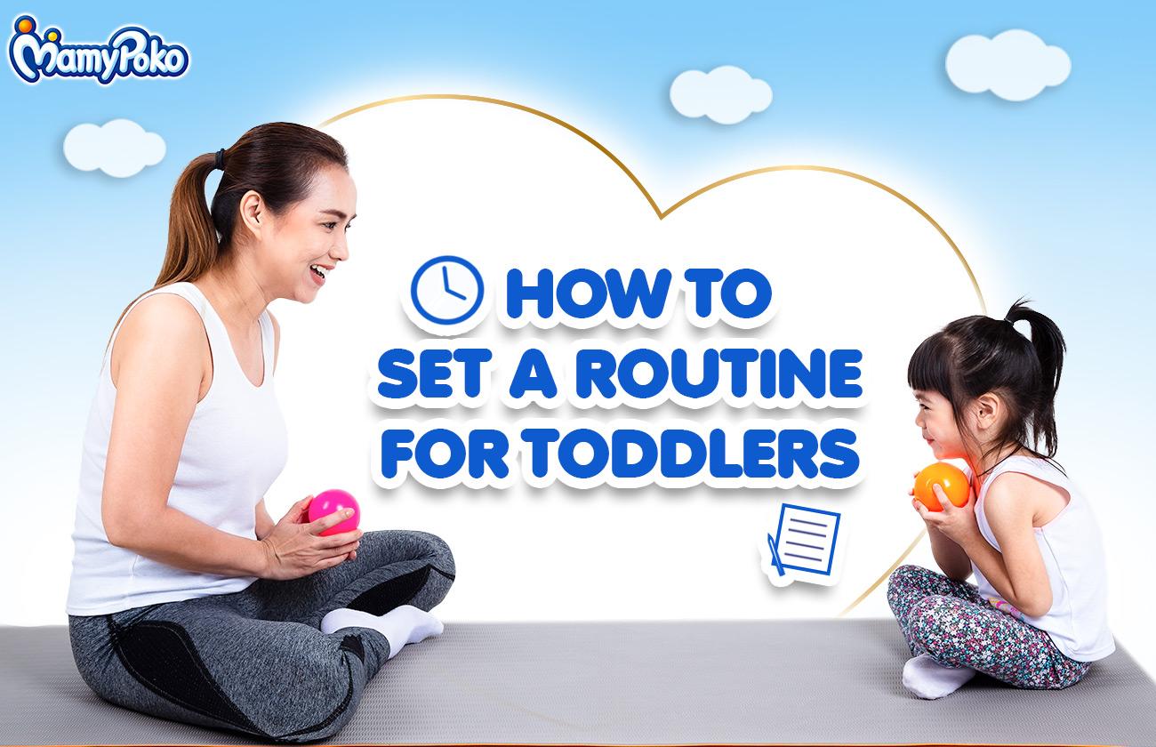 How to set a routine for toddlers