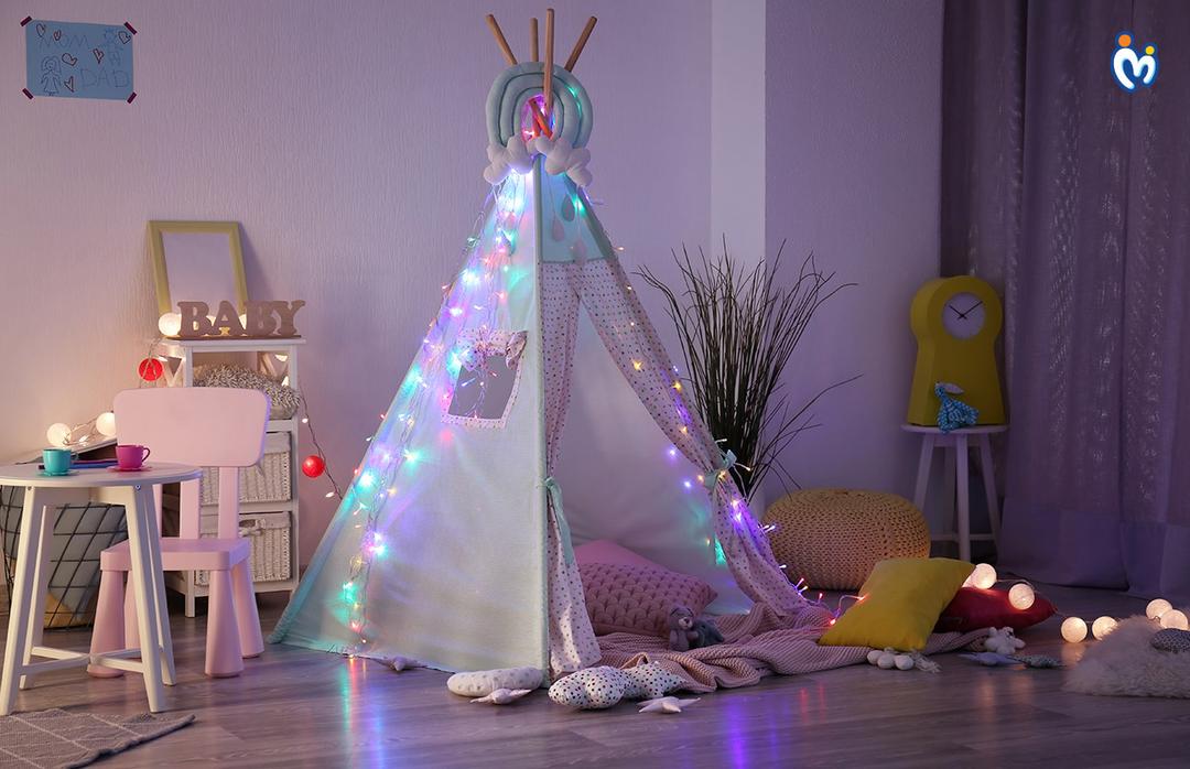 How to set up a play area in the house for kids