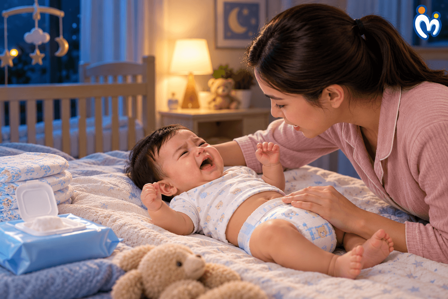 baby waking up at night