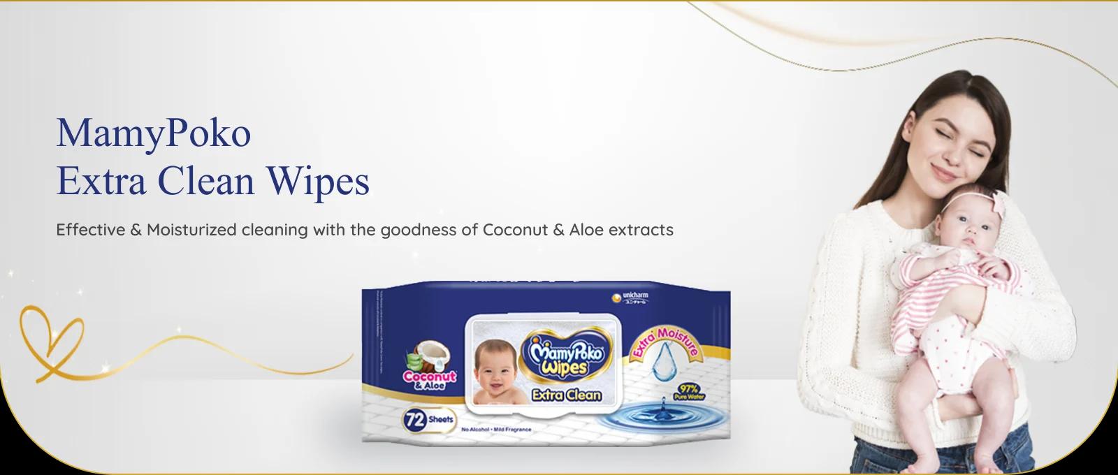 mamypoko wipes banner