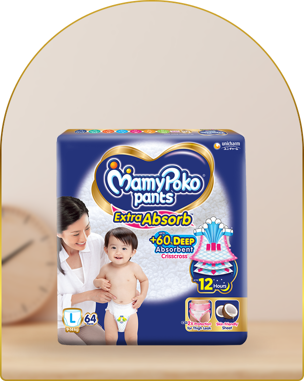 mamypoko pants extra absorb large 64pack