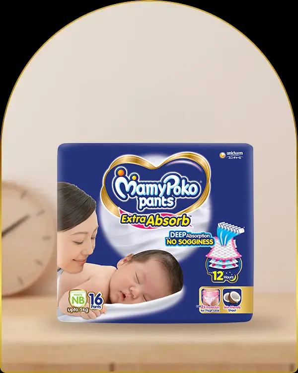 mamypoko pants extra absorb newborn 16pack
