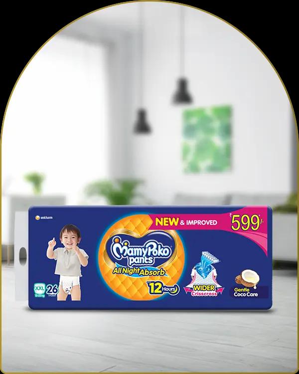 mamypoko pants all night absorb double extra large 26pack