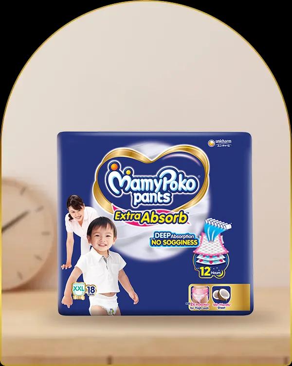 mamypoko pants extra absorb double extra large 18pack