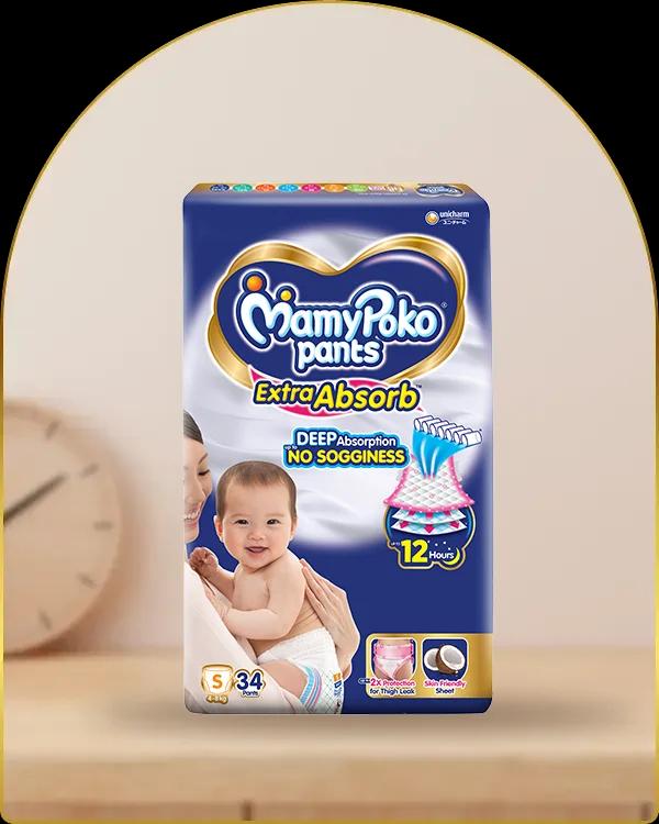mamypoko pants extra absorb small 34pack