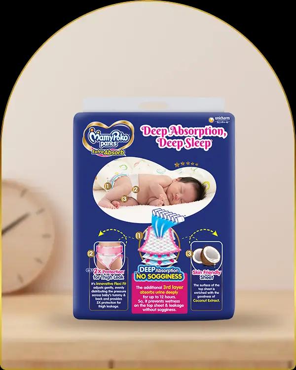 mamypoko pants extra absorb newborn 54pack