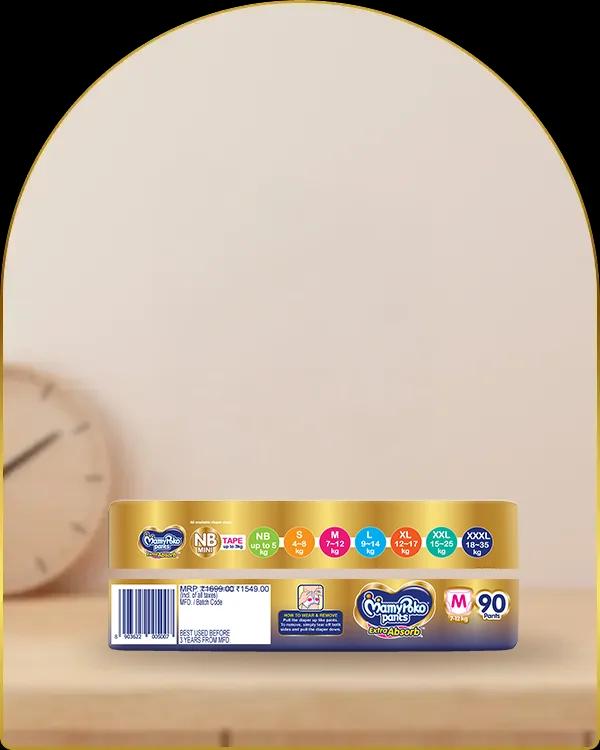 mamypoko pants extra absorb medium 90pack