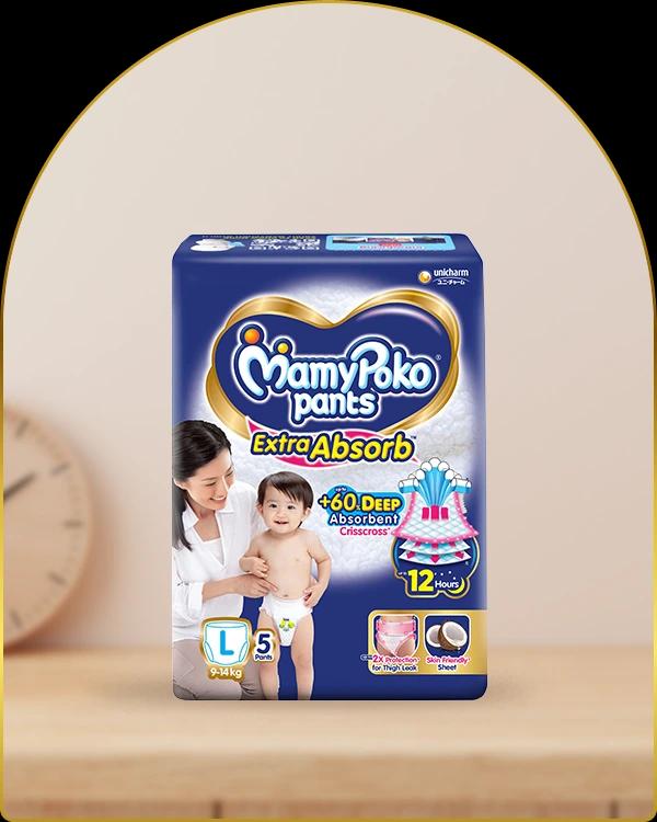 mamypoko pants extra absorb large 5pack