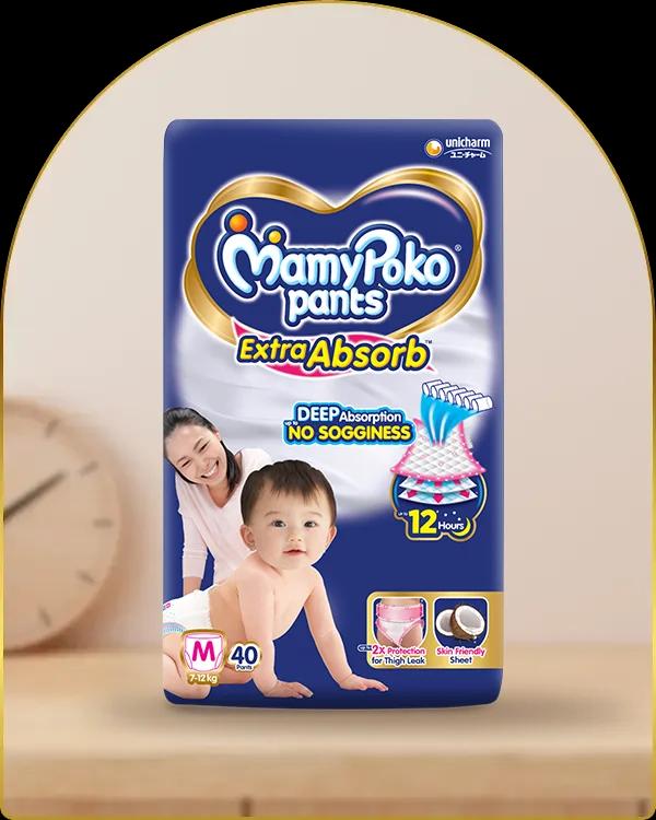 mamypoko pants extra absorb medium 40pack
