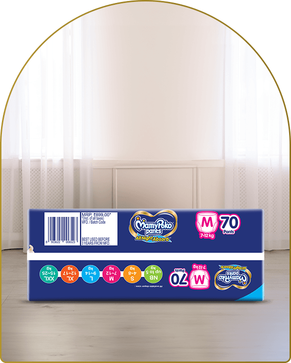 mamypoko pants all night absorb medium 70pack