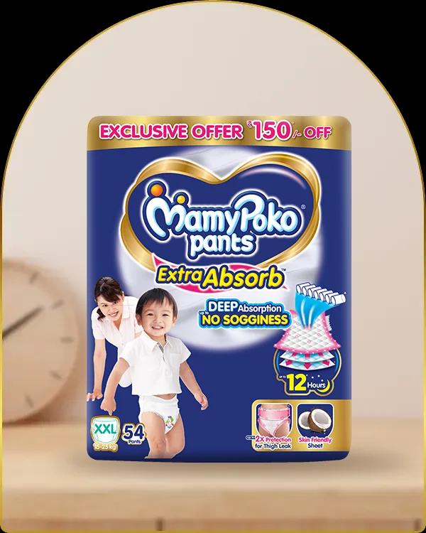 mamypoko pants extra absorb double extra large 54pack