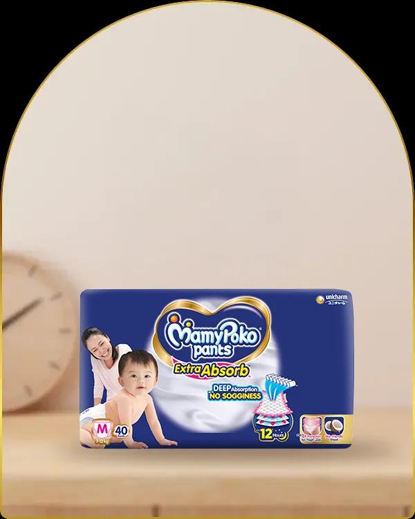mamypoko pants extra absorb medium 40pack