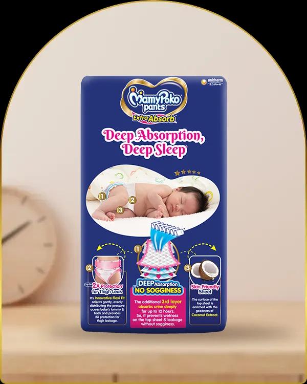 mamypoko pants extra absorb medium 90pack