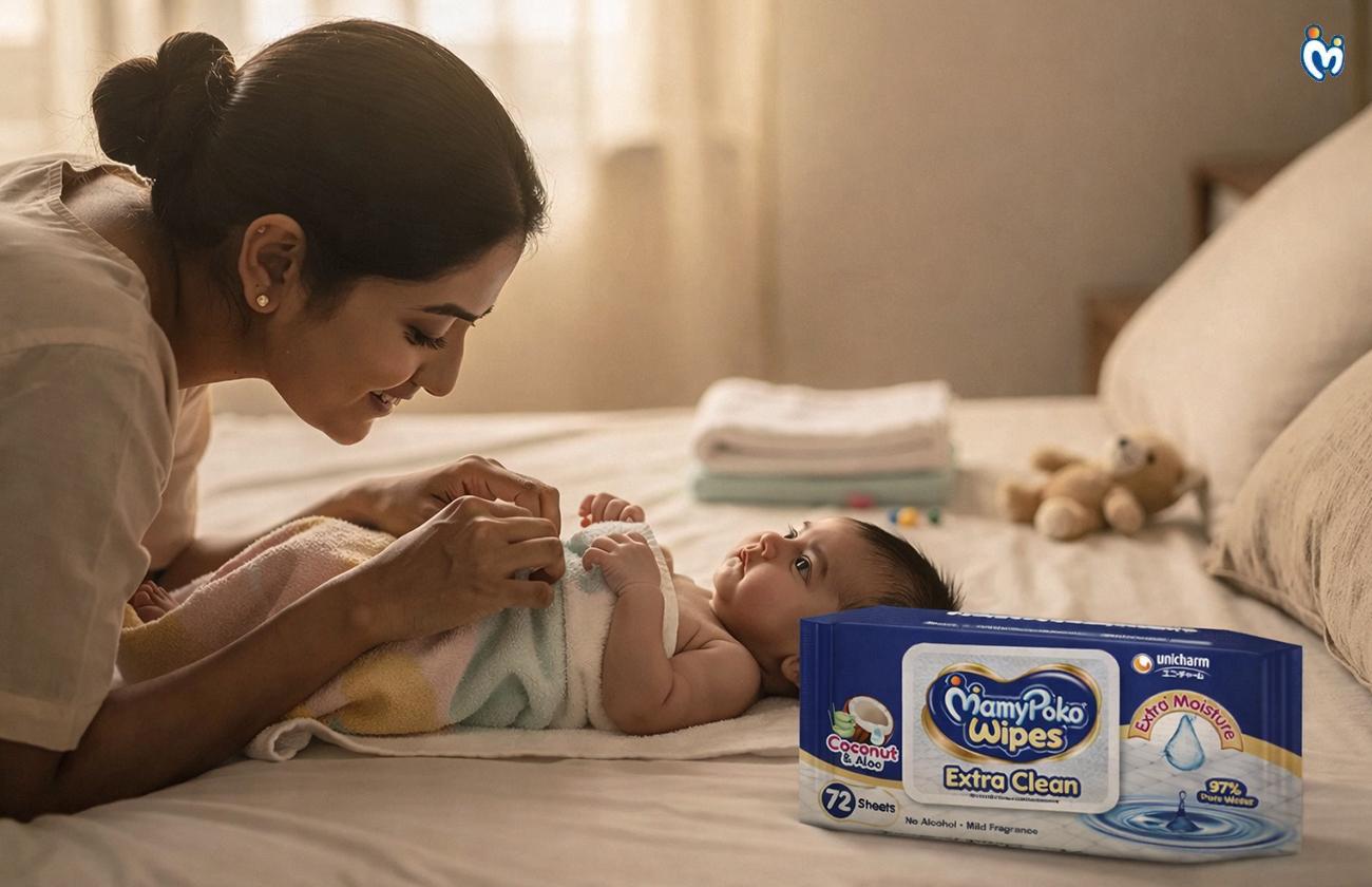 Safe baby wipes for newborn skin gentle and chemical free use
