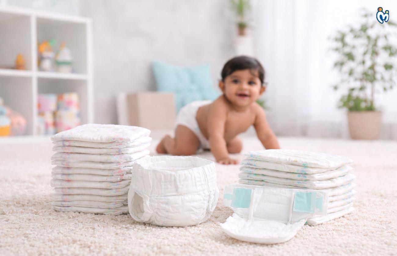Diaper pants vs tape diapers comparison for babies comfort and fit