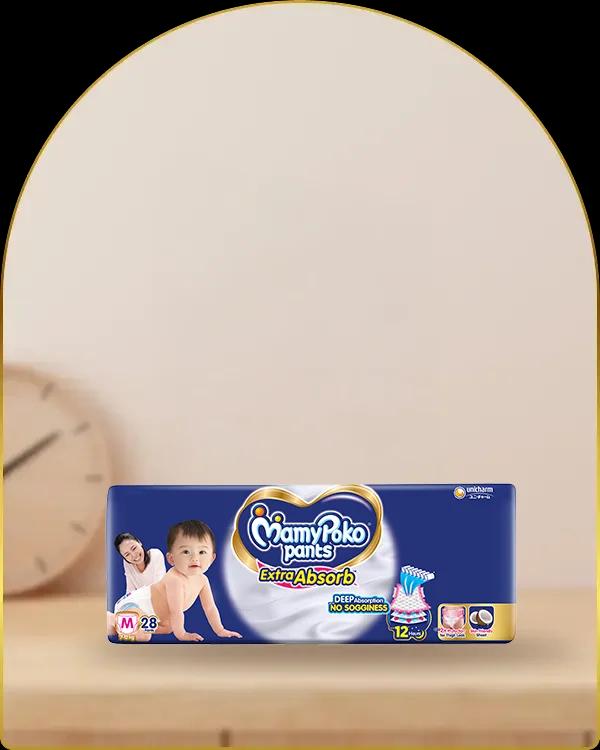 mamypoko pants extra absorb medium 28pack