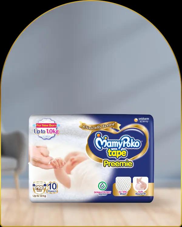 mamypoko tape preemie pre mini 10pack