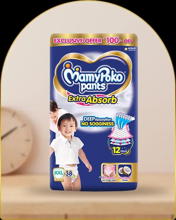 mamypoko pants extra absorb double extra large 38pack