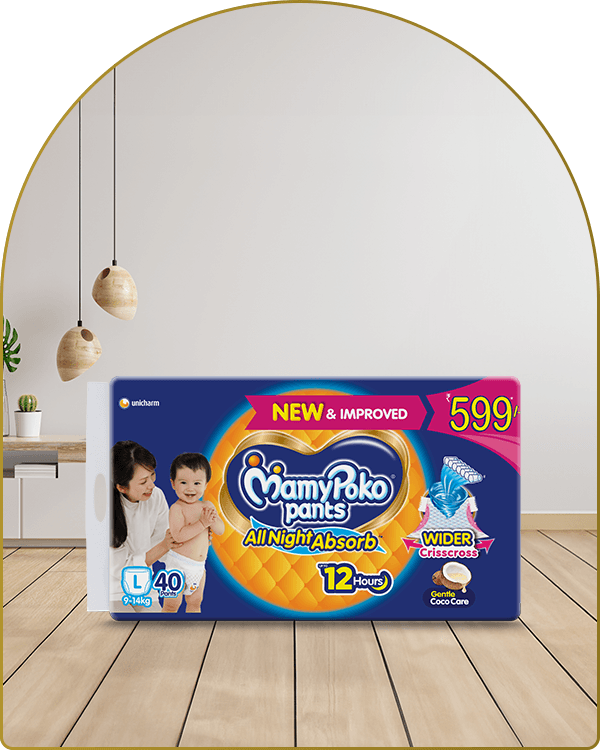 mamypoko pants all night absorb large 40pack