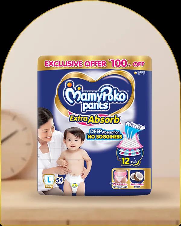 mamypoko pants extra absorb large 54pack