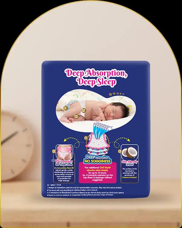 mamypoko pants extra absorb newborn 8pack