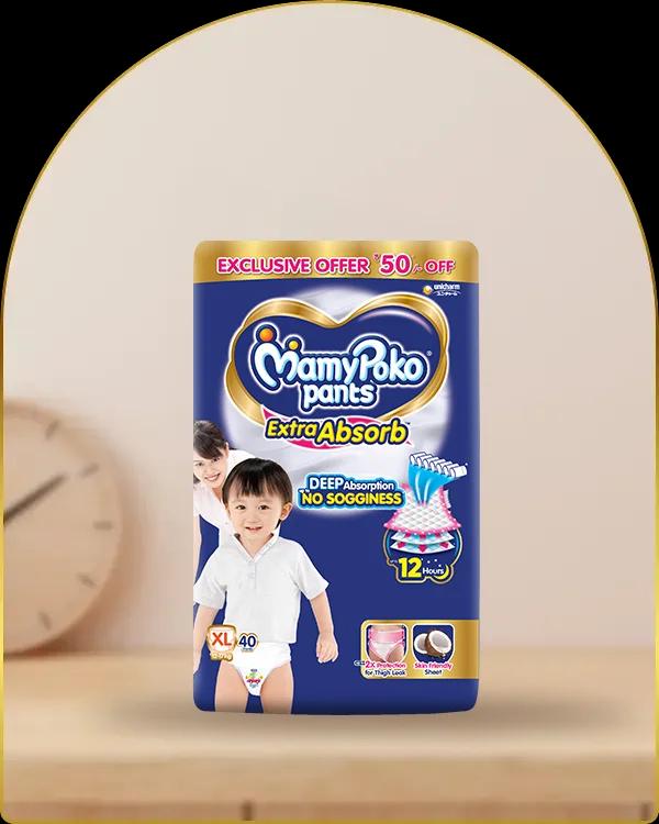 mamypoko pants extra absorb extra large 40pack